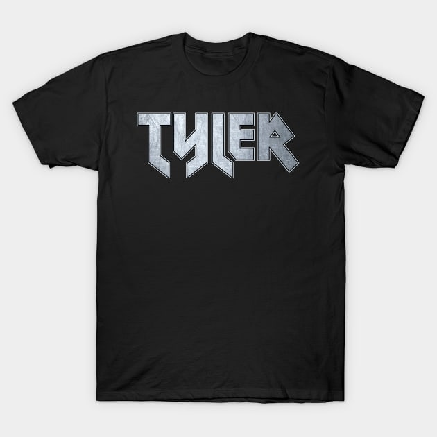 Heavy metal Tyler T-Shirt by KubikoBakhar